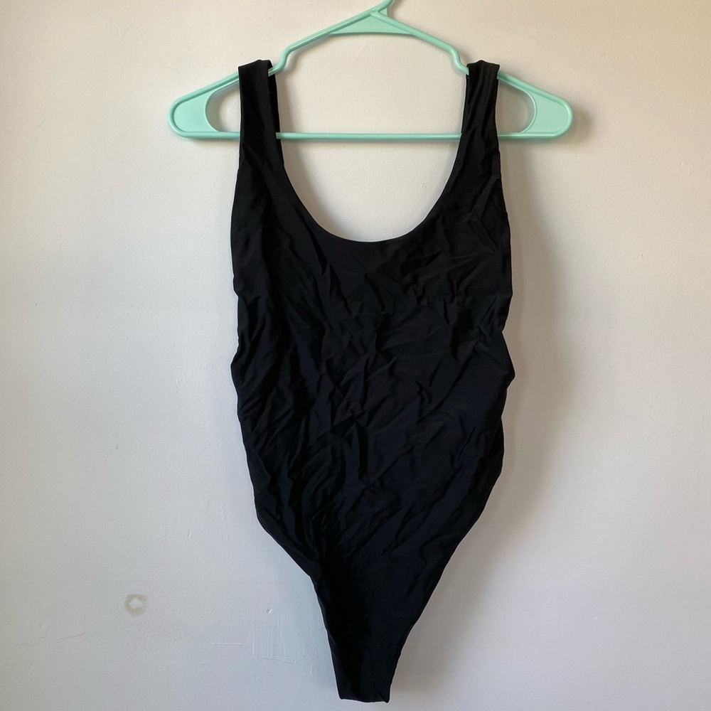 Black one piece